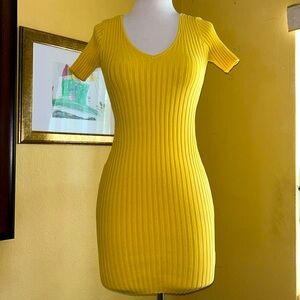 Hera collection ribbed mini dress size small